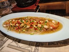 金银线蒜蓉虾-绿茶餐厅(松江万达店)