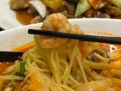 辣海鲜面-桃园中华料理炸酱面(燕儿岛路店)
