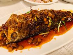 干烧大黄鱼-丰泽园饭店