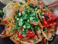 招牌子姜牛肉丝干溜-灯盏窝干溜面(民心佳园A1区店)