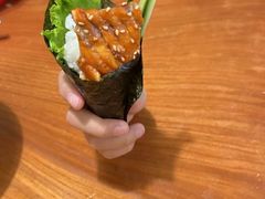 烤三文鱼皮手卷-酒吞(七宝领展广场店)