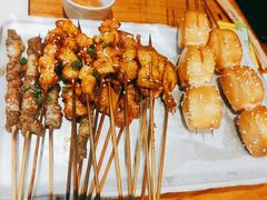 烤羔羊肉串-木屋烧烤(龙湖天街店)