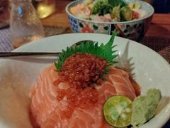 三文鱼亲子饭-半藏居酒屋(香港花园店)