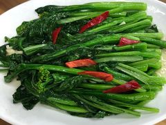 蒜蓉炒菜心-明记海鲜大排档(巽寮湾店)
