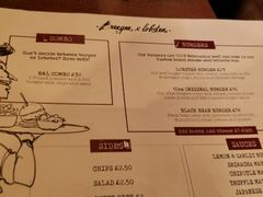 菜单-Burger & Lobster(Dean Street)
