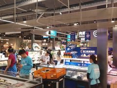 自助取餐区-盒马鲜生(岭南新世界店)
