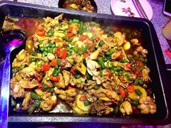 香辣牛蛙泡锅-蘭奢雅集·江浙菜(青山江滩店)