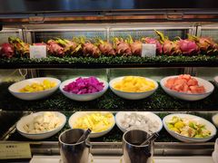自助取餐区-威珀斯酒店·珀萃美食餐厅 | 海鲜刺身·现烤生蚝·特色烤肉