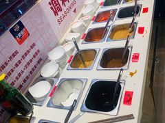 自助调料区-幸运牛汕头小黄牛牛肉火锅(梅林店)