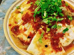 凉拌荷包蛋-浩海火燒雲傣家菜(芮欧百货店)