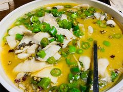 藤椒煮嫩滑鱼片-小大董·烤鸭(王府井apm店)