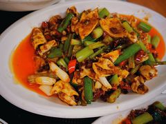 宫爆黄喉-味香苑家常菜