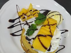 芒果冰淇淋松饼-VESH COFFEE(定西路店)