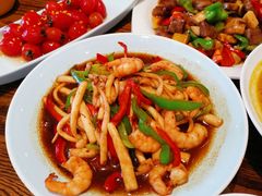 XO白玉菇虾仁-隐食餐厅(金水湾公馆店)