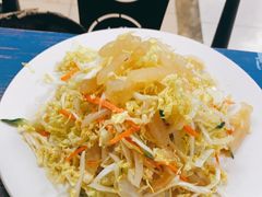 菜心蜇皮-1910老鲁味海鲜·戳子肉·青岛菜(金沙滩店)