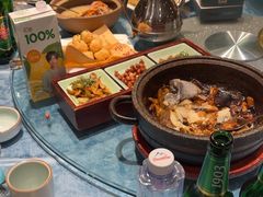 -海派美食·家宴海鲜青岛菜·石锅鲽鱼头(东方城店)