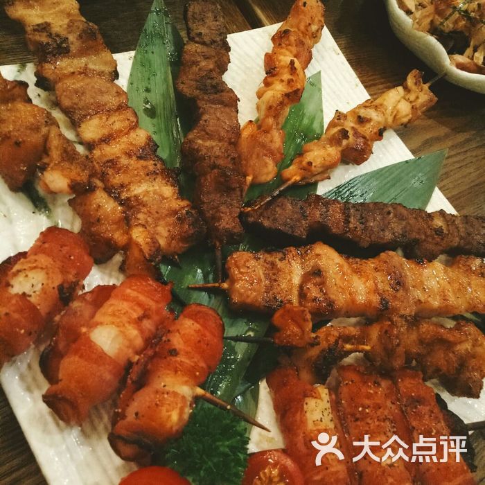 极日本料理烤串拼盘图片-北京日本料理-大众点评网