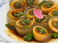 凉拌溏心蛋-印象天台·非遗文化美食