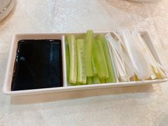 葱丝黄瓜甜面酱-便宜坊烤鸭店(玉蜓桥店)