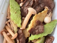 翠玉瓜香菇牛肉-鹿港小镇(悠唐店)