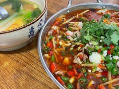 番茄煎蛋汤-盐与味葱葱鲫鱼•自贡菜江湖菜(春熙店)