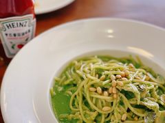 青酱蘑菇鸡肉意面-UPPER KITCHEN(延安路店)