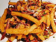 干煸香辣藕条-绿茶餐厅(乐峰广场店)