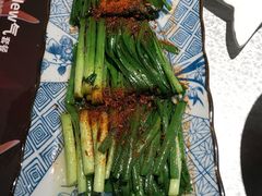 烤韭菜-探鱼·鲜青椒爽麻烤鱼(北京路天河城店)