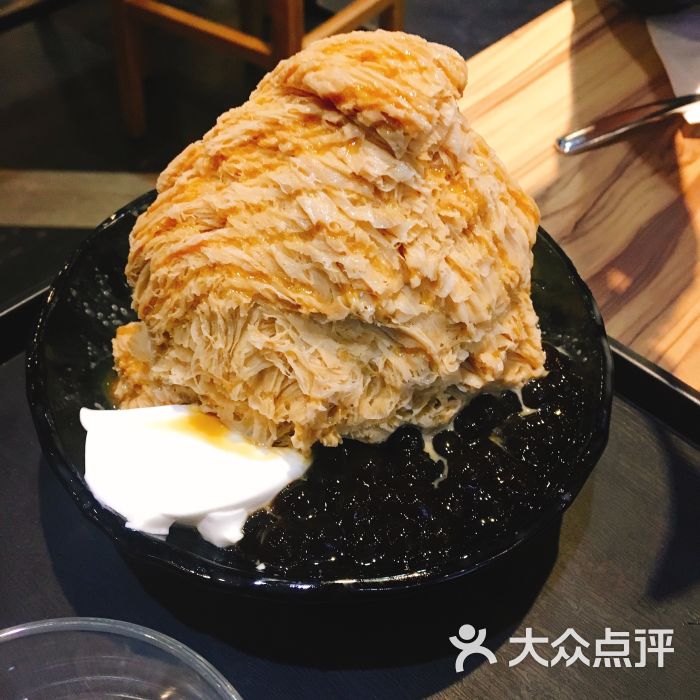 珍珠奶茶绵绵冰