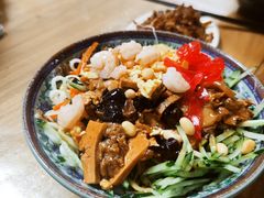 特色海鲜打卤面-大姨捞面(新安花园店)