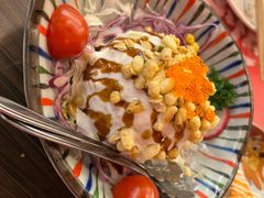 温泉蛋爆浆土豆泥-仙隐小鹿中華の日料(荣民龙首广场店)