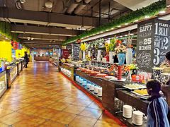 自助取餐区-豪食披萨烤肉自助(保定商场店)