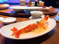 椴树雪蜜腌大虾-喜鼎海胆水饺(东港店)