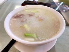 拍姜瘦肉咸鲈鱼粥-小榄公饭店(西区彩虹店)