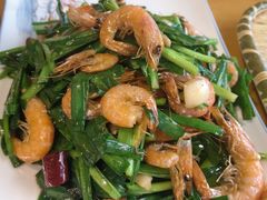 韭菜炒河虾-驴脾气特色炒菜(广渠门内店)