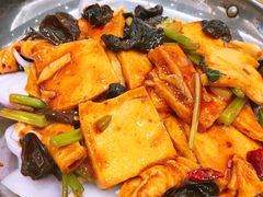 干锅千叶豆腐-嵇大厨好灶头农家菜