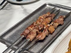 和田原味烤羊肉串-丝路有约·优雅新疆菜(万宴城店)