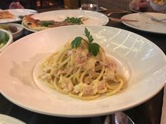 蛋黄腌肉意面（换火腿）-Tivano意大利餐厅(成都居舍酒店)