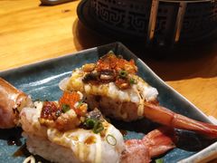 火焰红虾寿司-夫子道刺身