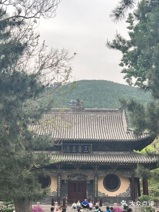晋祠公园图片