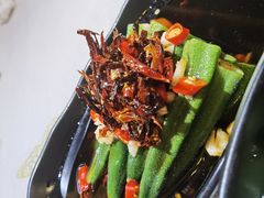 凉拌秋葵-聚味瞿记·龙虾堂(树木岭店)