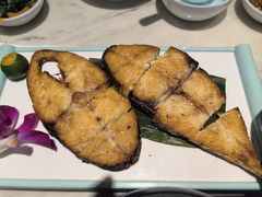 香煎马鲛鱼-龙泉人椰子鸡.糟粕醋.海南菜(三亚旗舰店)