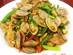 姜葱炒花甲-皓景海鲜·地标美食(双月湾店)