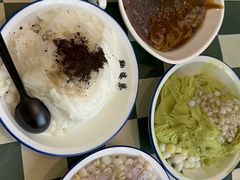 红糖凉糕-鞠婆婆•绵绵冰•凉糕•手工冰粉(苏稽一店)