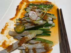 秋葵拌沙虫-黑明餐厅(白鹭洲店)