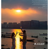 寄存一万次心动的夕阳婚纱照，太美了[爱心]