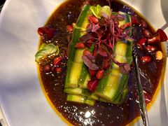 胡麻油调黄瓜-阿里疆Alijiang·丝路美食·异域风情·清真(长楹天街店)