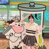 台盖对可爱这方面“真的牛牛”！还有奶呼呼的杯子🐮