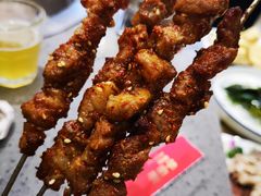烤羊肉串-羊来顺冰煮鲜羊铁锅烀羊肉(八卦岭店)