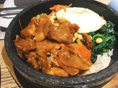 五花肉石锅拌饭-花腰餐吧Bistro烧烤 傣味(传媒大学店)